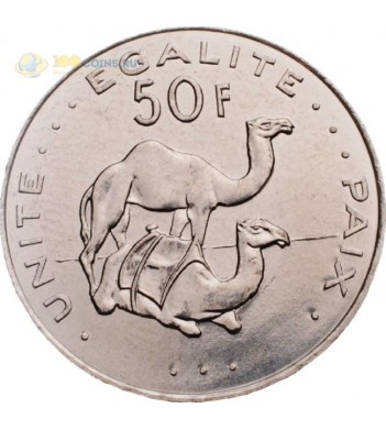 Джибути 1977-2017 50 франков