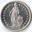 Швейцария 1977 2 франка
