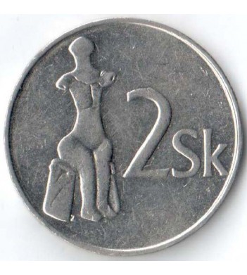 Словакия 1993 2 кроны