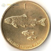 Словения 1992-2006 1 толар Форель