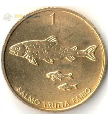Словения 1992-2006 1 толар Форель