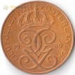 Швеция 1910-1950 5 эре (бронза)