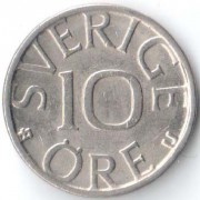 Швеция 1982 10 эре