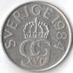 Швеция 1984 5 крон