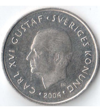 Швеция 2004 1 крона