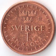 Швеция 2016 1 крона