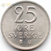 Швеция 1973 25 эре