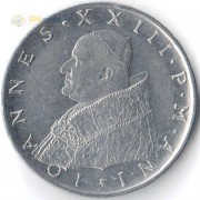 Ватикан 1959 100 лир Иоанн XXIII