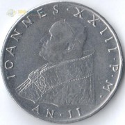 Ватикан 1960 100 лир Иоанн XXIII
