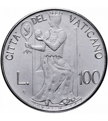 Ватикан 1979 100 лир Благоразумие (MCMLXXIX Иоанн Павел II) Ватикан 1979 100 лир Благоразумие (MCMLXXIX Иоанн Павел II)