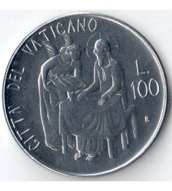 Ватикан 1981 100 лир (MCMLXXXI)
