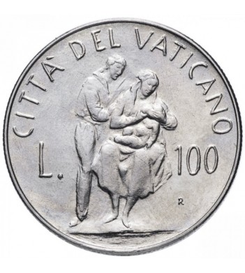 Ватикан 1982 100 лир Семья (MCMLXXXII Иоанн Павел II) Ватикан 1982 100 лир Семья (MCMLXXXII Иоанн Павел II)