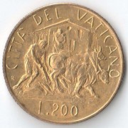 Ватикан 1982 200 лир