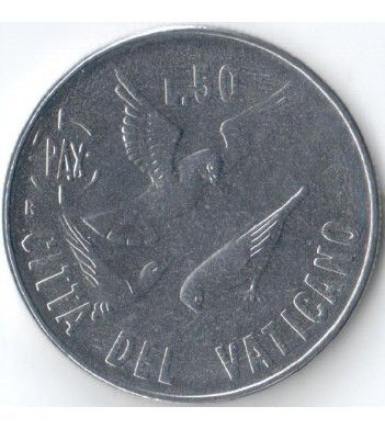 Ватикан 1984 50 лир Год мира (MCMLXXXIV Иоанн Павел II) Ватикан 1984 50 лир Год мира (MCMLXXXIV Иоанн Павел II)