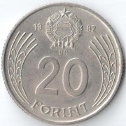 Венгрия 1982 20 форинтов Дьёрдь Дожа
