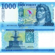 Венгрия бона (203a) 1000 форинтов 2017