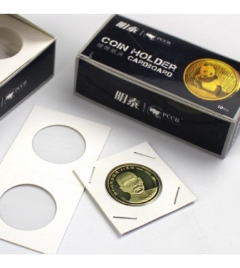Холдеры для монет под скрепку 37 мм (50 шт.)