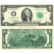 США бона 2 доллара 2013 США бона 2 доллара 2013