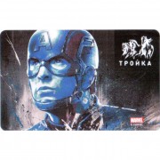 Карта тройка (TRK-293) 2019 Капитан Америка