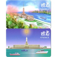Карта тройка (TRK-812) 2021 Речной вокзал набор Карта тройка (TRK-812) 2021 Речной вокзал набор