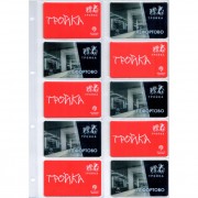 Листы для карточек на 10 ячеек А4 (10 листов)