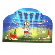 Марка 100 рублей ЧМ по футболу 2017 в Забивака