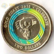 Австралия 2018 2 доллара Талисман игр содружества