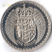 Новая Зеландия 1967 1 доллар (proof) Новая Зеландия 1967 1 доллар (proof)