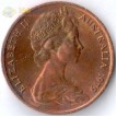 Австралия 1966-1984 1 цента Летучий кускус