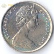 Австралия 1966-1984 5 центов Короткоклювая ехидна