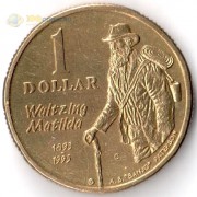 Австралия 1995 1 доллар Эндрю Банджо Патерсон