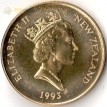 Новая Зеландия 1993 2 доллара Священная альциона
