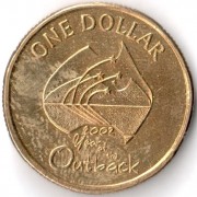 Австралия 2002 1 доллар Год районов Австралии