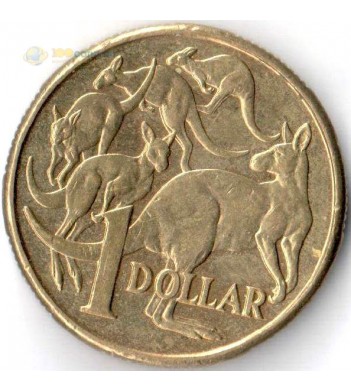Австралия 2000-2019 1 доллар кенгуру