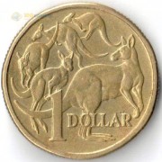 Австралия 1984 1 доллар кенгуру