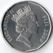 Фиджи 2009-2010 50 центов Парусник