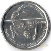 Фиджи 2013 50 центов Паралимпиада Илиеза Делана