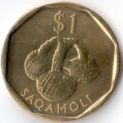 Фиджи 2009-2010 1 доллар