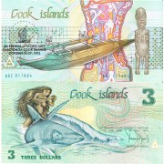 Кука острова бона (06) 3 доллара 1992 фестиваль Кука острова бона (06) 3 доллара 1992 фестиваль