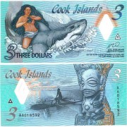 Кука острова бона (new) 3 доллара 2021 Кука острова бона (new) 3 доллара 2021