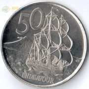 Новая Зеландия 2006-2019 50 центов Индевор