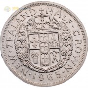 Новая Зеландия 1965 1/2 кроны Новая Зеландия 1965 1/2 кроны