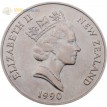 Новая Зеландия 1990 1 доллар Договор Вайтанги