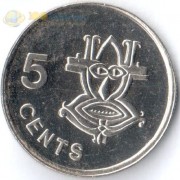 Соломоновы острова 1993-2005 5 центов