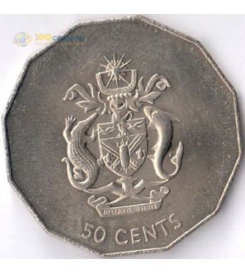 Соломоновы острова 1990-2005 50 центов