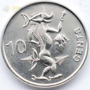 Соломоновы острова 2012 10 центов