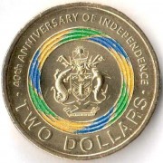 Соломоновы острова 2018 2 доллара Независимость