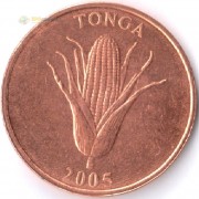 Тонга 2005 1 сенити кукуруза