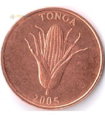 Тонга 2005 1 сенити кукуруза