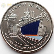 Панама 2016 1/4 бальбоа Синий корабль
